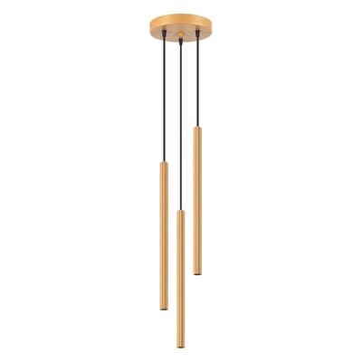 Sollux Lighting Hanglamp Arche - G9 - gouden - staal - 120x20x20cm