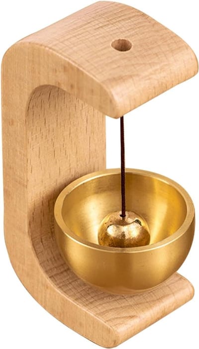 Magnetische deurbel - Shop Decoratie Bell, Houten Deurbel Chime, C-Vorm Ingang Alert, C-Vorm Magnetische Montage Ring, Klassieke Bell Geluid | Ac