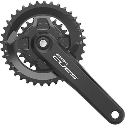 Crankstel 2 x 9/10/11 speed Shimano CUES FC-U4000 met 170 mm crankarm 40-26 tands (met kettingscherm)
