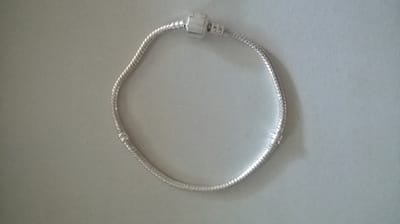 Gemstones-silver armband zilver 925- schakelarmband-slang-bajonetsluiting