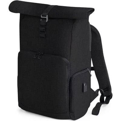 Rugzak met oprolbare flap Quadra