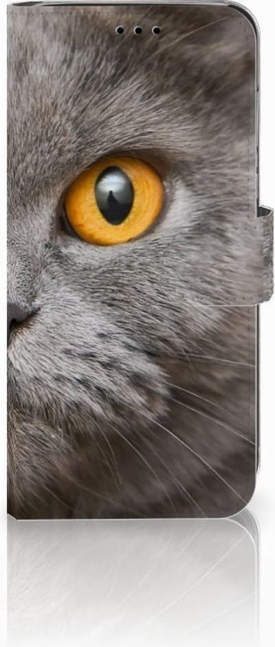 Telefoonhoesje met Pasjes Huawei P20 Lite Britse Korthaar