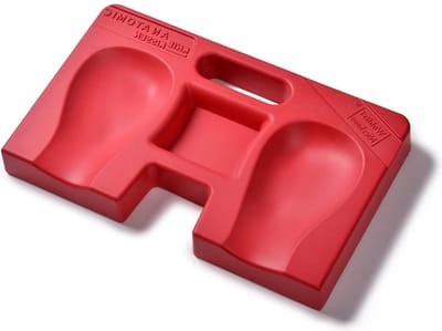 Knieschutz Anatomisch Ergopad Rood 250 x 420 x 50 mm - Nierhaus Kniebeschermers