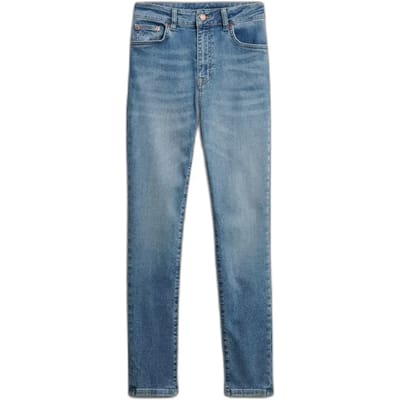 Hoge taille skinny jeans voor vrouwen Superdry