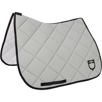 Dressuurtapijt voor paard van technische stof met logo Equestro