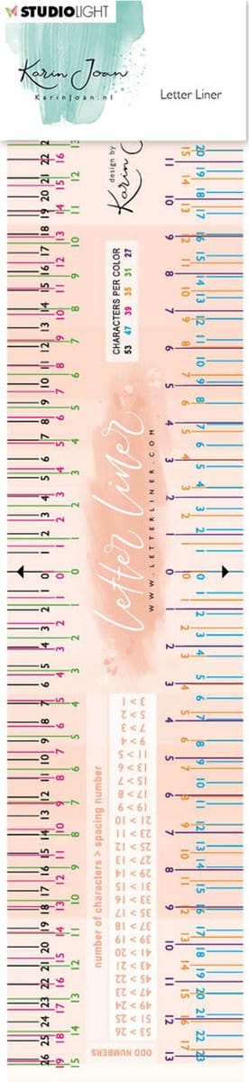 Studio Light Letterliner Karin Joan Missees Collection 21.