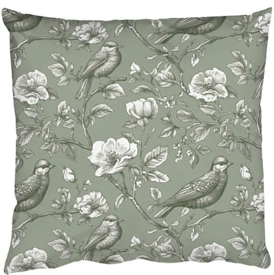 Sierkussens - Kussentjes Woonkamer - 50x50 cm - Klassiek - Botanisch - Groen