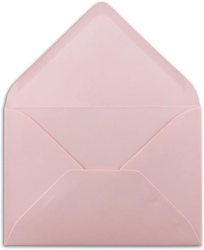 DIN C5 enveloppen - Briefpapier set - Kaarten versturen - Mooie roze kleur - 500 stuks - Roze