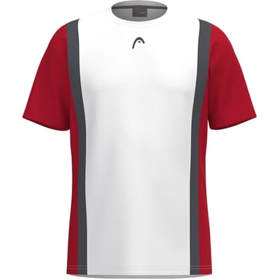 Head Racket Club 25 Tech T-shirt Met Korte Mouwen Rood 2XL Man