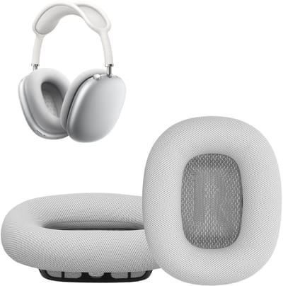 kwmobile 2x oorkussens geschikt voor Bose Quietcomfort 35 35II 25 15 / QC35 QC35II QC25 QC15 - Earpads voor koptelefoon in zilver