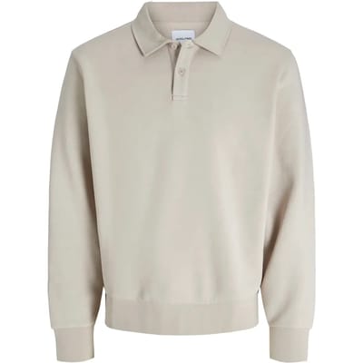 JACK&JONES ESSENTIALS - JJEBRADLEY SWEAT POLO NOOS Heren Trui