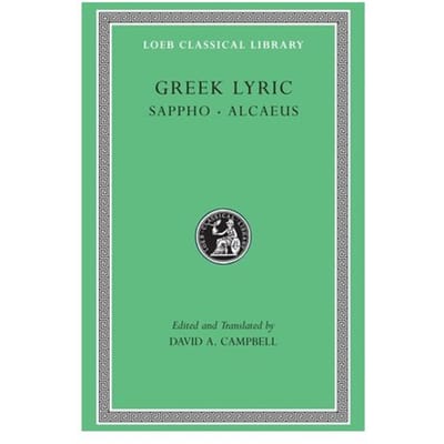 Griekse Lyriek Deel I Sappho en Alcaeus door Alcaeus Gebonden Boek 9780674991576