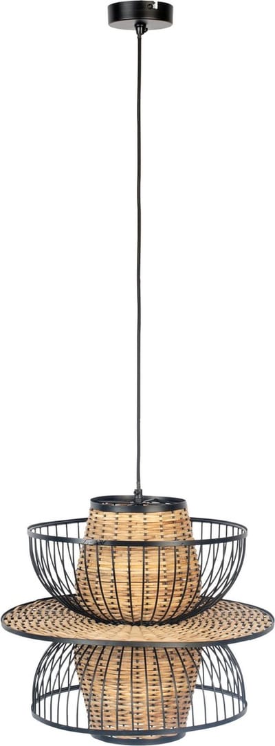 Housecraft Living Carmen Hanglamp L - Zwart