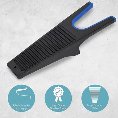 Famanu – Stevige laarzentrekker voor regenlaarzen en werklaarzen - robuuste kunststof laarzenverwijderaar met antislip rubberen grip - geschikt voor alle maten laarzen