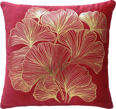 Kussenhoezen 45x45 cm | Kussenhoes | Kussenhoesjes | Velvet | met rits | Rood