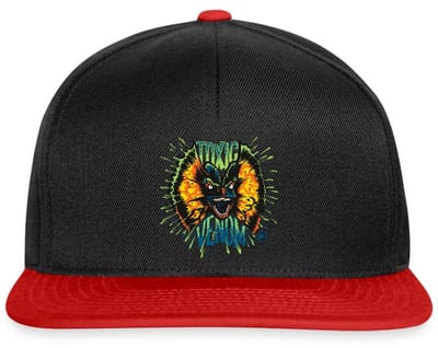 Jurassic World Dilophosaurus Toxic Snapback cap
