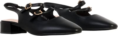 Pumps met riempje