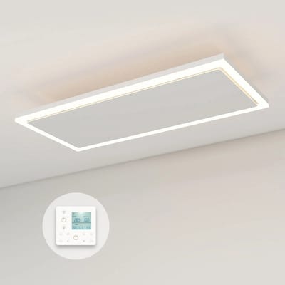 Quality Heating - InfraGlow Infraroodpaneel met LED Verlichting 1150W 93x39 cm – Verwarming met Verlichting