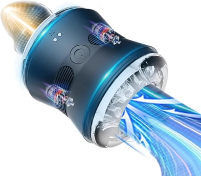 Ynkkvre - Masturbeerder - Mannen - 10 Vibratiemodi - 2 Motoren - Vloeibaar Siliconen - Voor solo gebruik