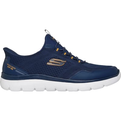 Skechers Heren Slip-ins Summits Sneakers 233045 NVYL Navy/Yellow