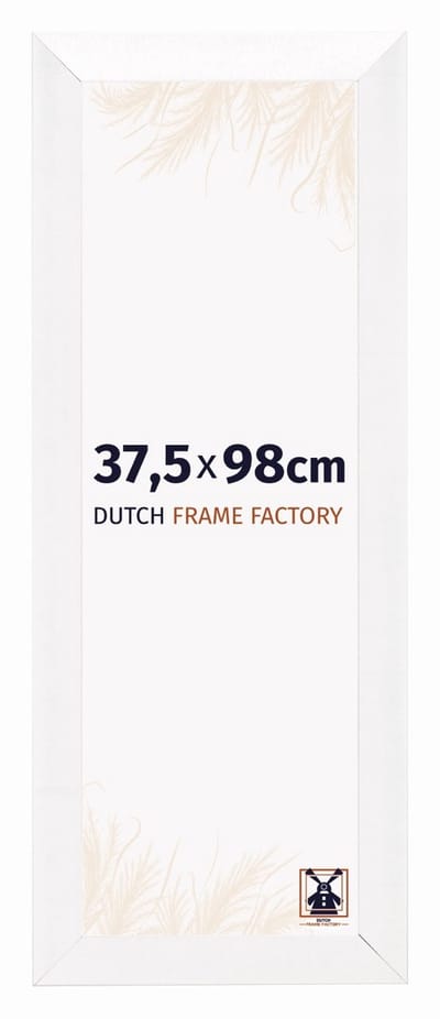 Fotolijst 37,5x98 cm - MDF - Wit Hoogglans - Praag