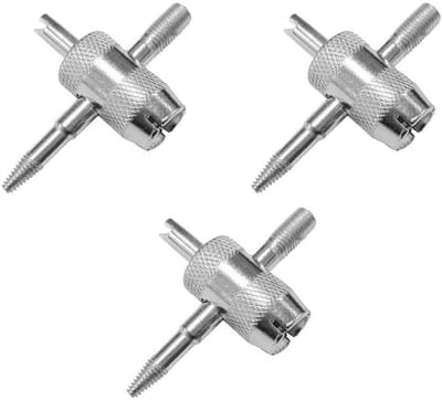 Ventielkern Toolset 4-in-1 - Multifunctionele Ventielkern Verwijderaar - Compact - Duurzaam - Eenvoudig Onderhoud - Uniek Ontwerp - Bandenventiel Tool