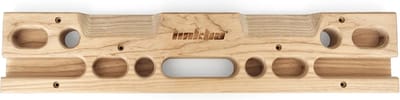Mercadome® Hangboard - Klimgrepen - Klimbord - Klimmen - Meerdere gripopties - Duurzaam Hout - Bruin - 50x10x30 cm