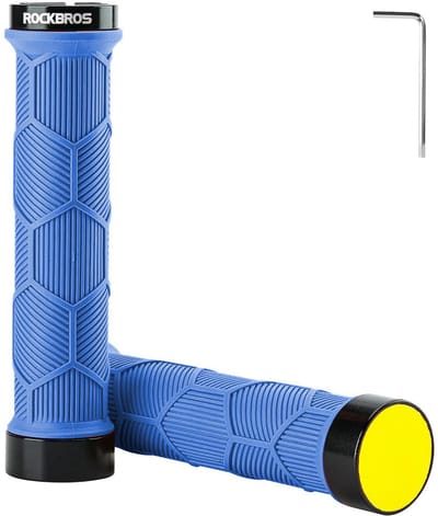 Rockbros - Grips voor Fietsen - TPR - Reflectoren - Blauw