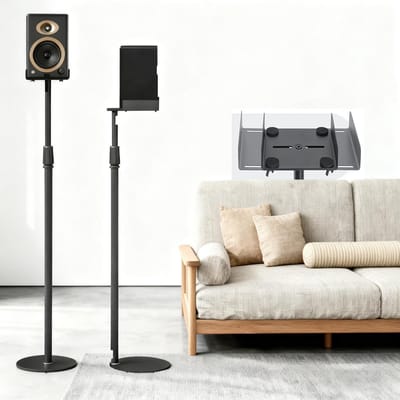 Luidspreker Standaard - Speaker Vloerstandaard - Extra Stevig - Set van 2