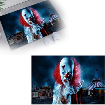 Solacis Halloween Decoratie - Deurmat - Halloween versiering - Decoratie buiten - Horror - Eng - Must have voor halloween!