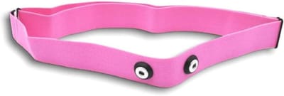 Hartslagband - Borstband - Sport Training - Verstelbaar - 45 mm sensoraansluitingen - Roze