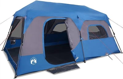 Familietent 9 Personen - Kampeertent Outdoor Tent - Kamperen en Recreatie - Quick Release Systeem