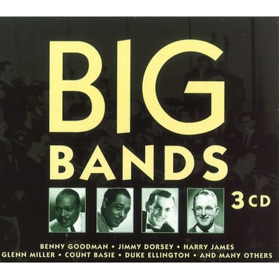 CD VARIOUS - Big Bands GLD25322 Portugal Muziek Overige Gebruikt black