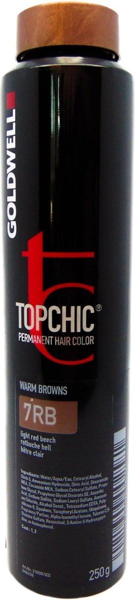 Goldwell - Topchic Depot Bus - 7-RB Lichtrood Berken - 250 ml
