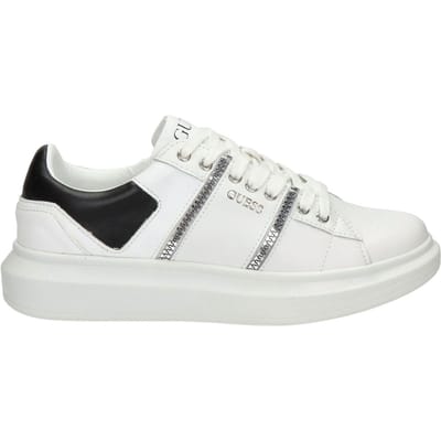 GUESS - Maat 40 - Salerno II Heren Sneakers - Wit