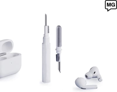 2 STUKS MULTIGADGETS® Airpods cleaning pen - Airpods cleaning kit - Airpods schoonmaakset & cleaner