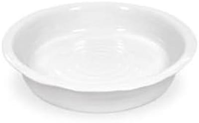 Ronde taartvorm - Ovenschaal - Bakken en serveren - Vaatwasser magnetron ovenbestendig - 27.5 cm - Transparant