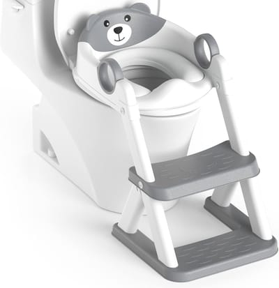 Zindelijkheidstraining Stoel voor Peuters – Toiletverhoger met Splash Bescherming en Antislip Onderaan