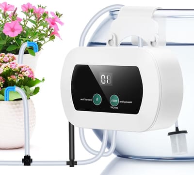 Automatisch irrigatiesysteem voor binnenplanten met 10 meter slang en 10 druppelaars voor optimale watergift