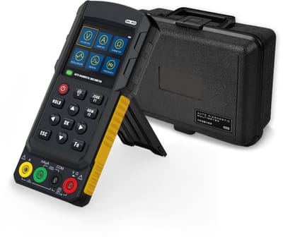 Oscilloscoop Multimeter - Auto Tester - Auto Onderhoud - 2-in-1 Functie - 500 kHz Bandbreedte - Grijs