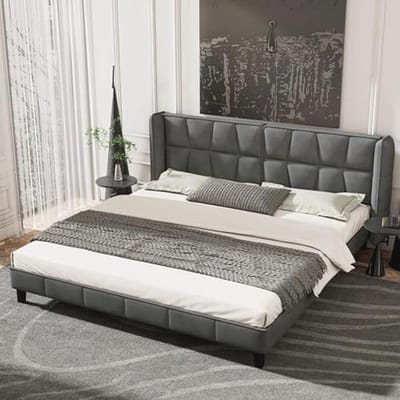 Gestoffeerd Tweepersoonsbed 180 x 200 cm met Lattenbodem en Hoofdeinde