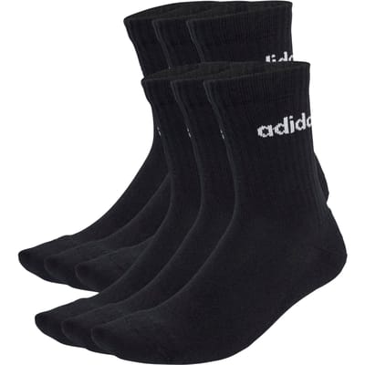 Adidas Linear Crew Sokken (6-pack)