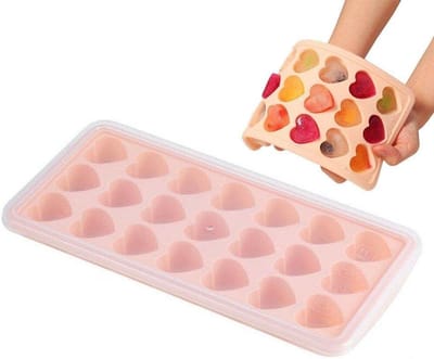 VHV - IJsvorm - siliconen katvorm 1 stuks - met deksel, makkelijk lossen - voor ijsjes, desserts en zomerse drankjes