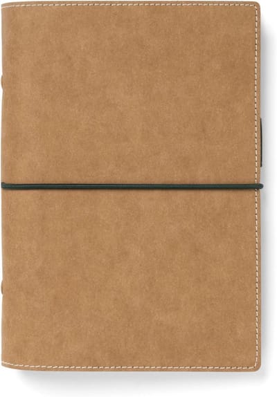 Persoonlijke Organizer - Planners Agenda - Dagelijkse Planning - Duurzaam Cellulosevezel - 19.5 x 15 cm - Golden Oak
