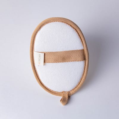 Aurgan Loofah Scrub Pad - douche scrub - platte loofah pad