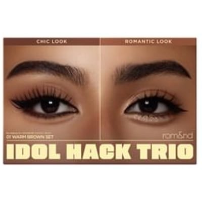 romand - Idol Hack Trio Set - 2 Types #01 Warm Brown Set