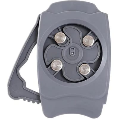 Ouvre-bouteille de bière multifonctionnel, outil ouvre-bouteille de canette de boisson, ouvre-bouteille portable créatif, accessoires de cuisine de fête gris