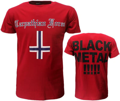 Carpathian Forest Norway Black Metal T-Shirt - Officiële Merchandise - S