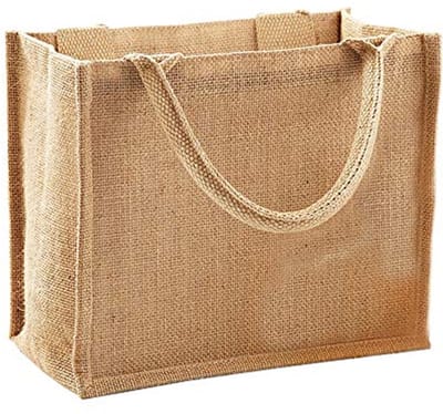 Jute Mini Geschenkzakje met Handvaten 6 Liter