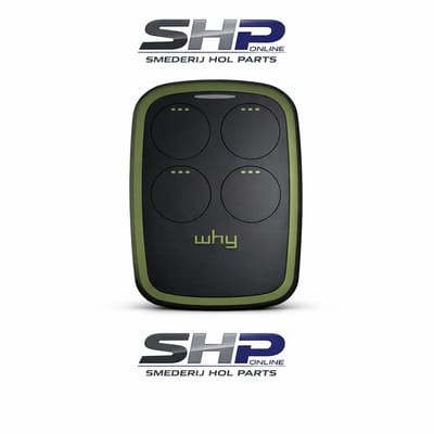 WHY EVO NOA UNIVERSELE AFSTANDBEDIENING, DE VERVANGENDE HANDZENDER VOOR DE WHY EVO 2ND GENERATIONS HANDZENDER, VERVANGENDE HANDZENDER VOOR TOEGANGSPOORT OF GARAGEDEUR, 4 KANAALS, DEEP GREEN